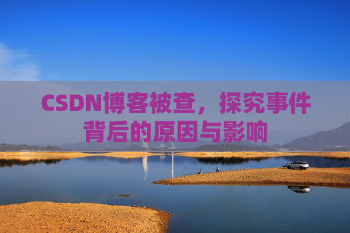 CSDN博客被查，探究事件背后的原因与影响